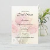 Invitation Soft Pastel Roses 2 (Debout devant)