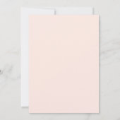 Invitation Soft pink blush florals cross Confirmation (Dos)