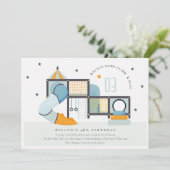 Invitation Soft Play Center Indoor Jungle Gym Anniversaire de (Debout devant)