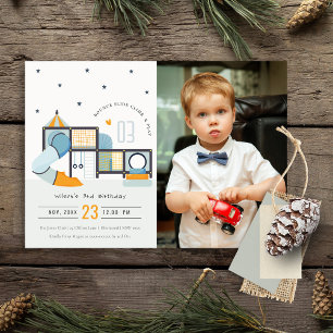 Invitation Soft Play Centre Jungle Gym Enfants Photo Annivers