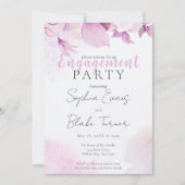 Invitation Soft rose moderne Boho Mariage (Devant)