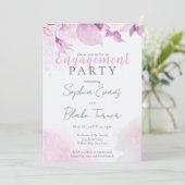 Invitation Soft rose moderne Boho Mariage (Debout devant)