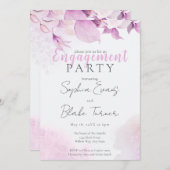 Invitation Soft rose moderne Boho Mariage (Devant / Derrière)