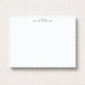 Invitation Soft Stripe Note Card