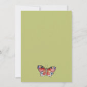 Invitation Soft Watercolor Butterfly Dance (Dos)