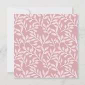 Invitation Soft White Botanical Bridal (Dos)