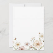 Invitation Soft Wildflower Border Watercolor Background (Dos)
