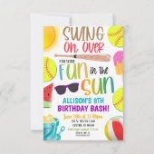 Invitation Soiball Summer Party (Devant)