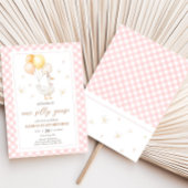 Invitation Soignée Goose En vichy fête d'anniversaire