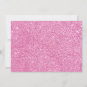 Invitation Soignée royale princesse princesse fille fête d'an (Dos)