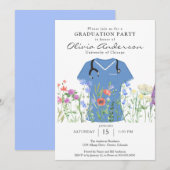 Invitation Soins infirmiers (Devant / Derrière)