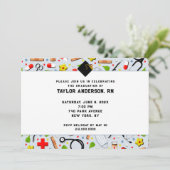 Invitation Soins infirmiers - Fête des diplômés de l'école (Debout devant)