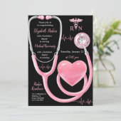 Invitation Soins infirmiers - Partie professionnelle autorisé (Debout devant)