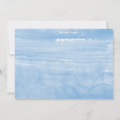 Invitation Soins sucrés Fête des Blue Boys (Dos)