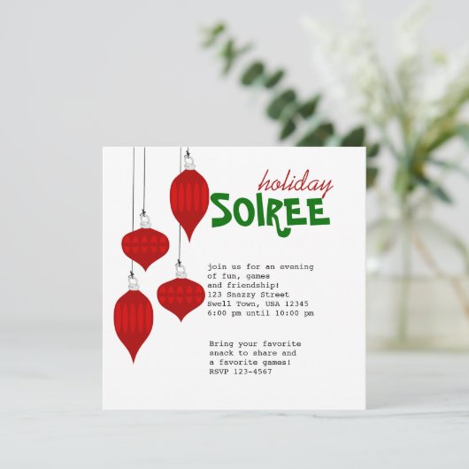 Invitation Soiree (Debout devant)