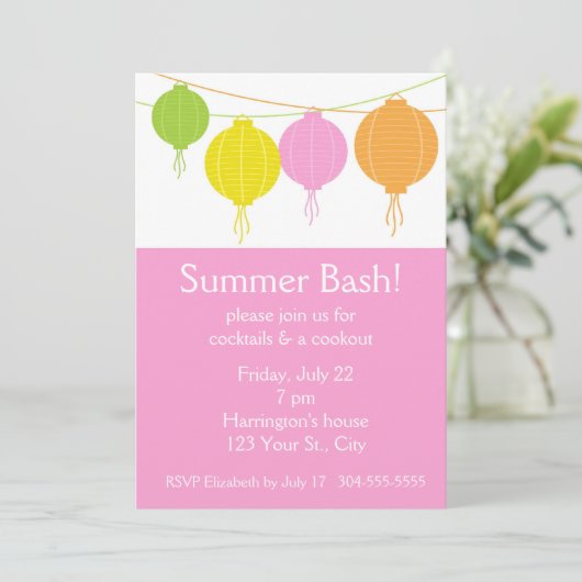 Invitation Soirée (Debout devant)