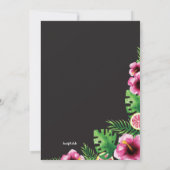 Invitation Soirée (Dos)