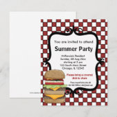 Invitation Soirée (Devant / Derrière)