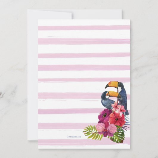 Invitation Soirée (Dos)