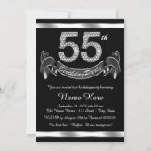 Invitation Soirée 55e anniversaire (Devant)