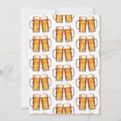 Invitation Soirée à 30 ans bière adulte 30e anniversaire (Dos)