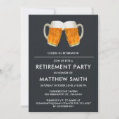 Invitation Soirée à la retraite (Devant)