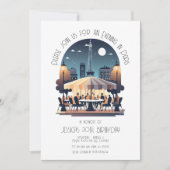 Invitation Soirée À Paris (Devant)