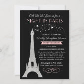 Invitation Soirée à Paris Danse Père Fille (Devant)