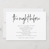 Invitation Soirée Avant Le Script N'Importe Quel Dîner De Rép (Devant)
