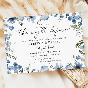 Invitation Soirée Boho Watercolor Avant Le Dîner De La Répéti