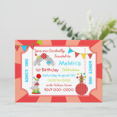 Invitation Soirée Carnival Ticket Party ! (Debout devant)