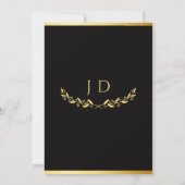 Invitation Soirée Casino | Anniversaire Poker (Dos)