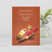 Invitation Soirée cigare (Debout devant)