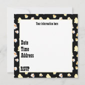 Invitation soirée ciné 8e anniversaire (Dos)