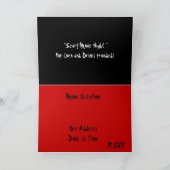 Invitation Soirée cinéma (Intérieur)