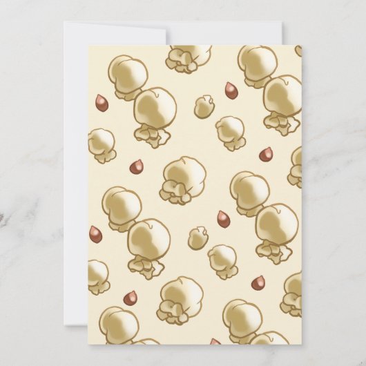 Invitation Soirée cinéma (Dos)