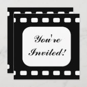 Invitation Soirée cinéma (Devant / Derrière)