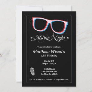 Invitation Soirée cinéma