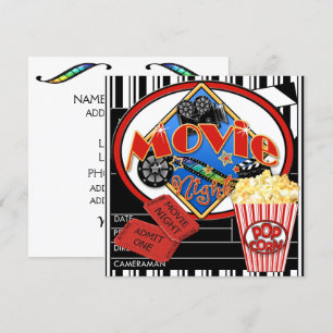 Invitation Soirée cinéma