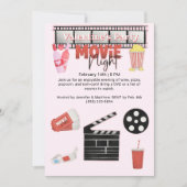 Invitation Soirée cinéma de la Saint Valentin (Devant)
