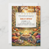 Invitation Soirée Cinéma de Naissance au Feu de Camp dans le (Devant)