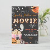 Invitation Soirée cinéma Halloween (Debout devant)