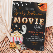 Invitation Soirée Cinéma Halloween