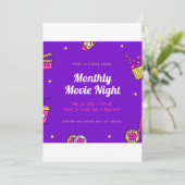 Invitation Soirée cinéma mensuelle (Debout devant)