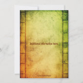 Invitation Soirée cinéma modifiable fête d'anniversaire (Dos)