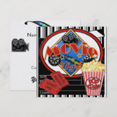 Invitation Soirée cinéma ! SRF (Devant / Derrière)