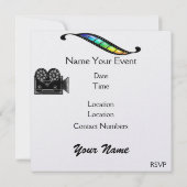 Invitation Soirée cinéma ! SRF (Dos)