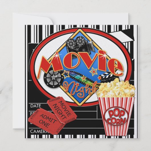 Invitation Soirée cinéma ! SRF (Devant)