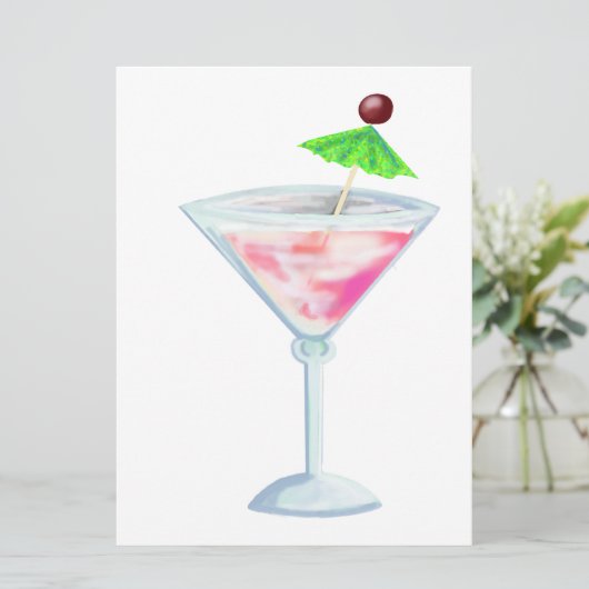 Invitation soirée cocktail (Debout devant)