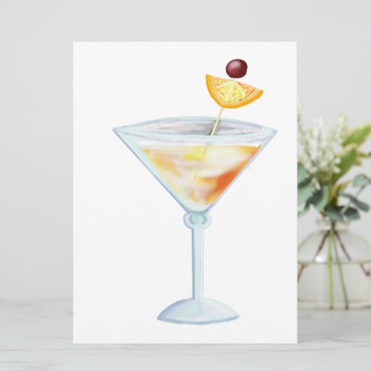 Invitation soirée cocktail (Debout devant)